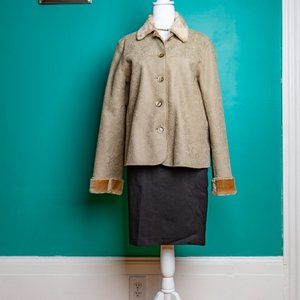 Cream Blazer - Rena Rowan